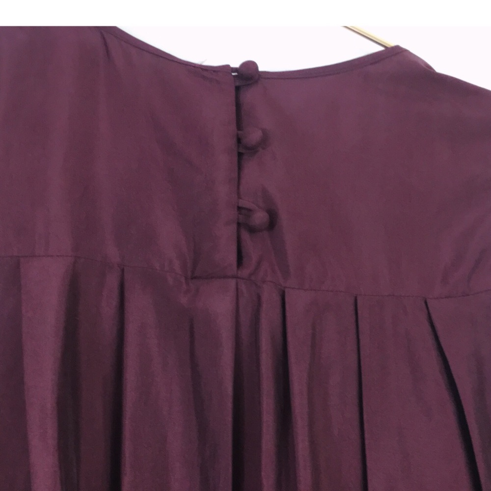Lela rose silk mulberry midi dress - Picture 7 of 7